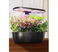 LetPot Classic 12 Pods Hydroponic Growing System Kit, 24W Full-Spectrum LED Indoor Herb Garden, Dual Veg/Fruit Modes & 2-Level Brightness, Adjustable 21'' Stand & Quiet 5.5L Tank