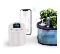 LetPot EC & Temperature Meter with APP and Water Pump, Multi-Layer Electroplated Probe