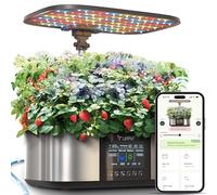 LetPot LPH-Max Hydroponics Growing System Kit, 21 Pods APP & WiFi Automatic Controlled Smart Indoor Garden with 36W LED Grow Light, Auto Drip Irrigation Kits, Self-Managed Nurturing & Watering