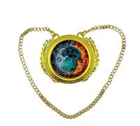 Letprize Custom Bowling Champion Metal Medal 6.3 X 5.5 Inches with Championship Necklace Awards Turn Over Chain 31.5 Inch