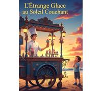 L'ÉTRANGE GLACE AU SOLEIL COUCHANT: une histoire pour enfant des 4 ans avec des coloriage pour apprendre (les aventure de malo et Clac son fidèle amis.)