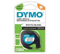 LetraTAG Label Tape - 12mm x 4m White Plastic - S0721660