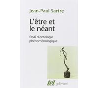 L'Etre Et Le Neant (Tel) by Jean-Paul Sartre (1-Jan-1972) Mass Market Paperback