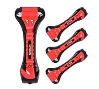 LETREEN 4 Pack Car Emergency Escape Window Break, Car Safety Hammer
