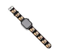 Let's All Go And Have Breakfast Silicone Watch Straps Compatible For IWatch 38mm 40mm 42mm 44mm Watchbands