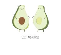 Let's Avo-Cuddle Sweatshirt - White - L - White