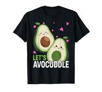 Lets Avocuddle Cuddling Avocado Hearts Cute Avocado T-Shirt
