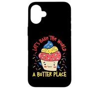 Let's Bake The World A Butter Place Cupcake Case for iPhone 16 Plus