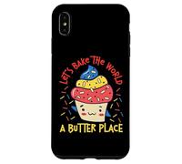 Let's Bake The World A Butter Place Cupcake Case for iPhone XS Max