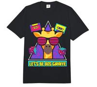 Let's be 80s Giraffe Comfort Colors Adult Heavyweight T-Shirt