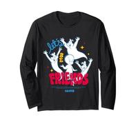 Let's Be Friends Casper Movie Classic Design Long Sleeve T-Shirt