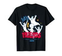 Let's Be Friends Casper Movie Classic Design T-Shirt