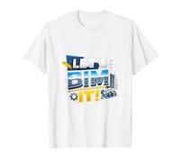 Let's BIM It | Manager Coordinator Construction Modeling T-Shirt