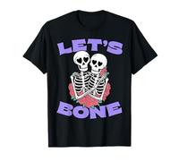 Let's Bone - Funny Rude Halloween Boyfriend Girlfriend T-Shirt