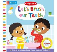 Let's Brush our Teeth: With helpful tips for toothbrushing (Campbell Big Steps, 11)