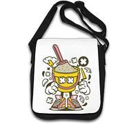 Let's Build A Sand Castle Bucket Graphic Shoulder Bag White