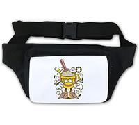 Let's Build A Sand Castle Bucket Graphic Waist Bag Fanny Pack White