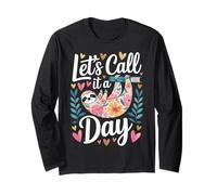 Let's Call It A Day Tired Office Worker Employee - Long Sleeve T-Shirt