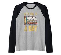 Let's Call It A Day Tired Office Worker Employee Raglan Baseball Tee
