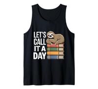 Let's Call It A Day Tired Office Worker Employee - Tank Top