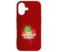 Let's Celebrate Colors Holi Festival Of Colors Case for iPhone 17