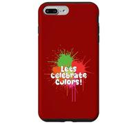 Let's Celebrate Colors Holi Festival Of Colors Case for iPhone 7 Plus/8 Plus