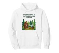 Lets Circle Back To The UFO Abduction Strategy Bigfoot Alien Pullover Hoodie