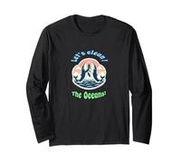 Let's Clean The Oceans, Whales Protect Our Terra Oceans Long Sleeve T-Shirt
