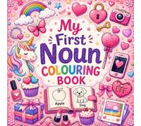 Let's Color Nouns: 65 Large, Easy-to-Color Pages | Educational Activity Book for Preschool, Kindergarten & Early Learners | 80 Pages
