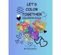 Lets Color Together Coloring Books 3-in-1 Monsters Dinosaurs & Dragons