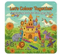 Let's Colour Together: A Captivating 8.5 x 8.5 Inch Coloring Journey With Enchanting Animals & Mystical Creatures This keeps it **lighthearted, ... emphasizing **creativity and relaxation**