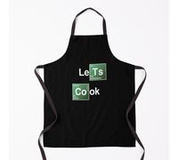 Let's Cook: Breaking Bad Style Grill Apron for Kitchen & BBQ - Waterproof, Adjustable Neck, 21x29, 2 Front Pockets
