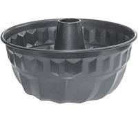 Lets Cook Cookware - Kugelhopf Tin Traditional Fluted Deep Cake Ring for Cakes and Bread, Non Stick