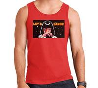 Lets Dance Mia Wallace Pulp Fiction Wide Screen Men's Vest Red