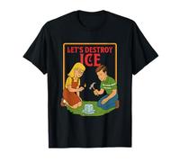 Let's Destroy ICE Protest Resist Support Immigrants Refugee T-Shirt