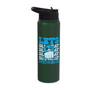 Lets Dia-beat This - Type 1 Diabetes Stainless Steel Insulated Water Bottle