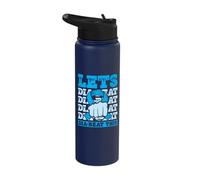Lets Dia-beat This - Type 1 Diabetes Stainless Steel Insulated Water Bottle