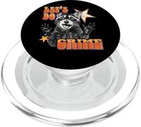 Let's Do Crime Raccoon Mischief Humor PopSockets PopGrip for MagSafe
