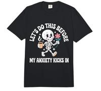 Let's Do This Before My Anxiety Kicks in Comfort Colors Adult Heavyweight T-Shirt