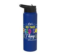Let's Do This Field Day Thing FieldTrip School Field Day Stainless Steel Insulated Water Bottle
