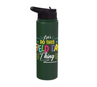 Let's Do This Field Day Thing FieldTrip School Field Day Stainless Steel Insulated Water Bottle