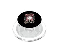 Let's Do This Girls Softball Player Fastpitch PopSockets PopGrip for MagSafe