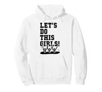 Lets Do This Girls Synchronized Swimming Synchro Swimmer Pullover Hoodie