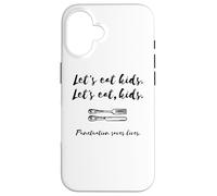 Let's-Eat Kids Funny Punctuation Saves Lives Grammar Teacher Case for iPhone 16