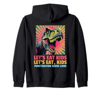 Let's Eat Kids (Funny Teacher Spelling Mistake) Zip Hoodie