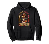 Let's Eat Kids Funny Thanksgiving Christmas Grammar Teacher Pullover Hoodie