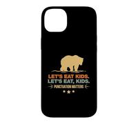 Let's Eat Kids Punctuation Matters Bear Funny Grammar Case for iPhone 14 Plus