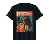 Let's Eat Kids Punctuation Saves Lives (Funny School Quote) T-Shirt
