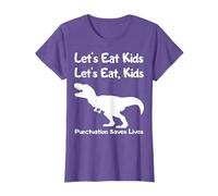 Let's Eat Kids Punctuation Saves Lives Grammar T-Shirt T-Shirt