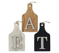 Lets Eat Wall Decor for Kitchen,Wood Eat Signs - Wall Hangable Sign, Large Wooden Letters for Kitchen Sign Dinning Room Restaurant Coffee Shop